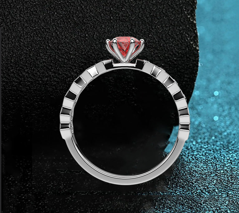 Yanik Ruby 925 Silver Ring