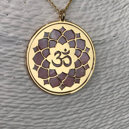 Om 925 Silver Necklace