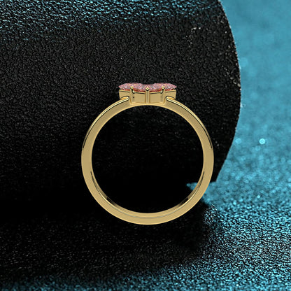 Fancy Heart 925 Silver Ring