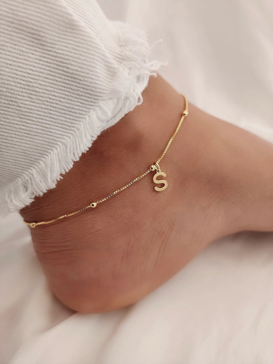 Name Custom 925 Silver Anklet