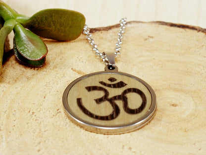 Om 925 Silver Necklace