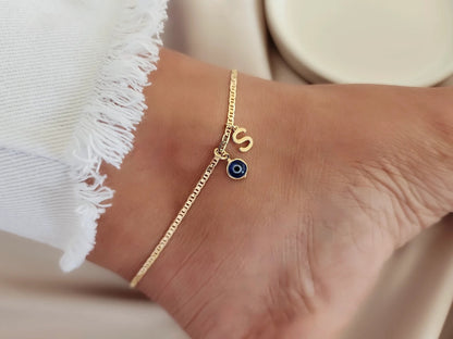 Custom 925 Silver Anklet