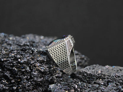 Alexa 925 Silver Men's Ring