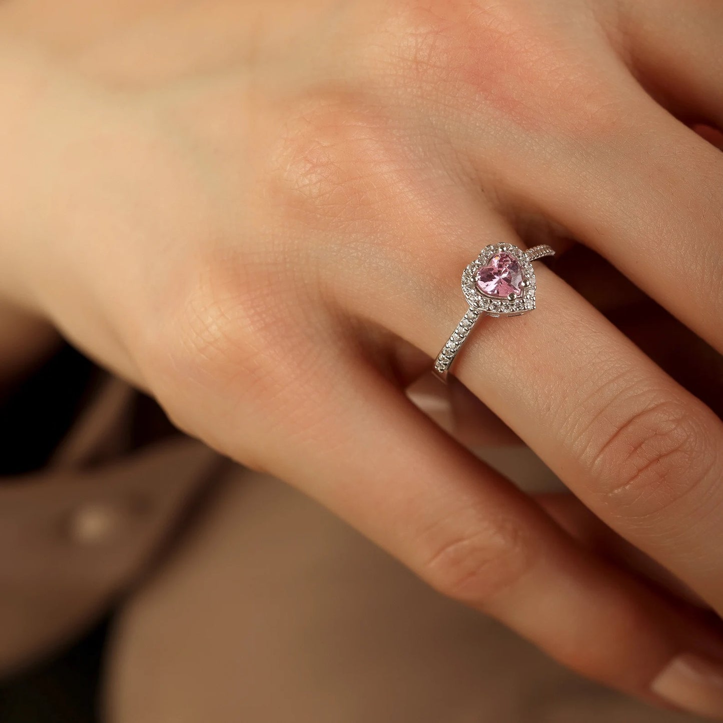 Dainty 925 Silver Ring Set