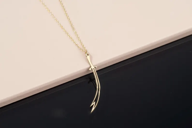 Sword 925 Silver Necklace