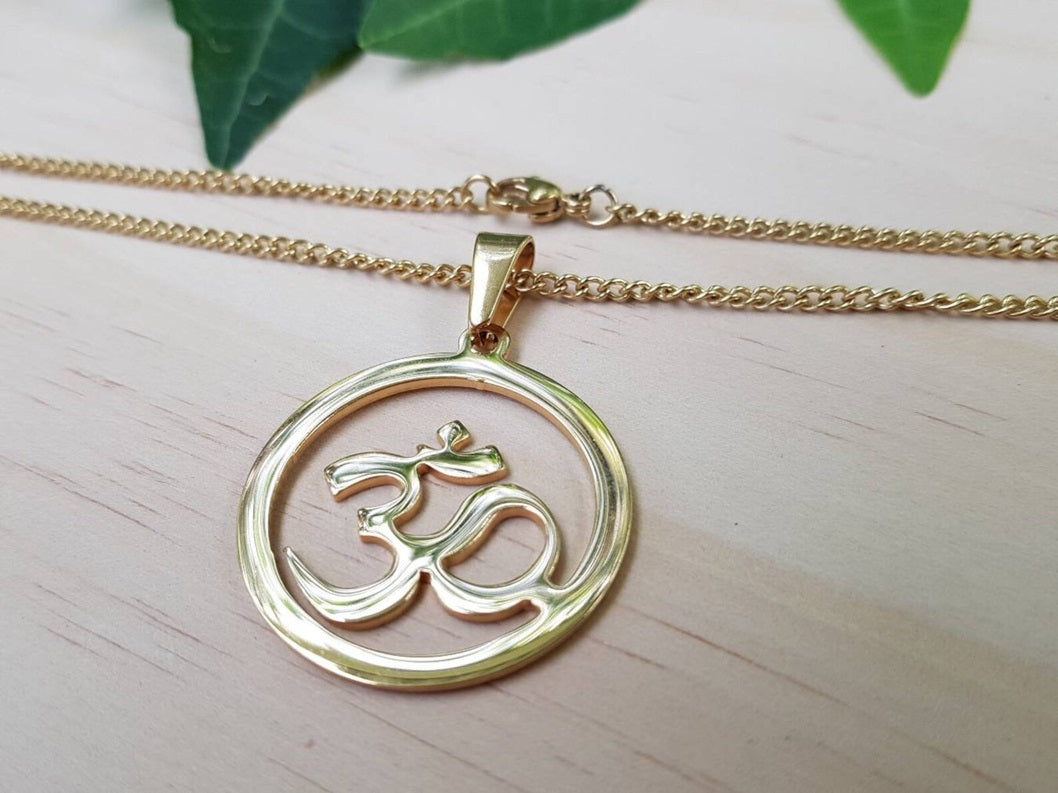 Om 925 Silver Necklace