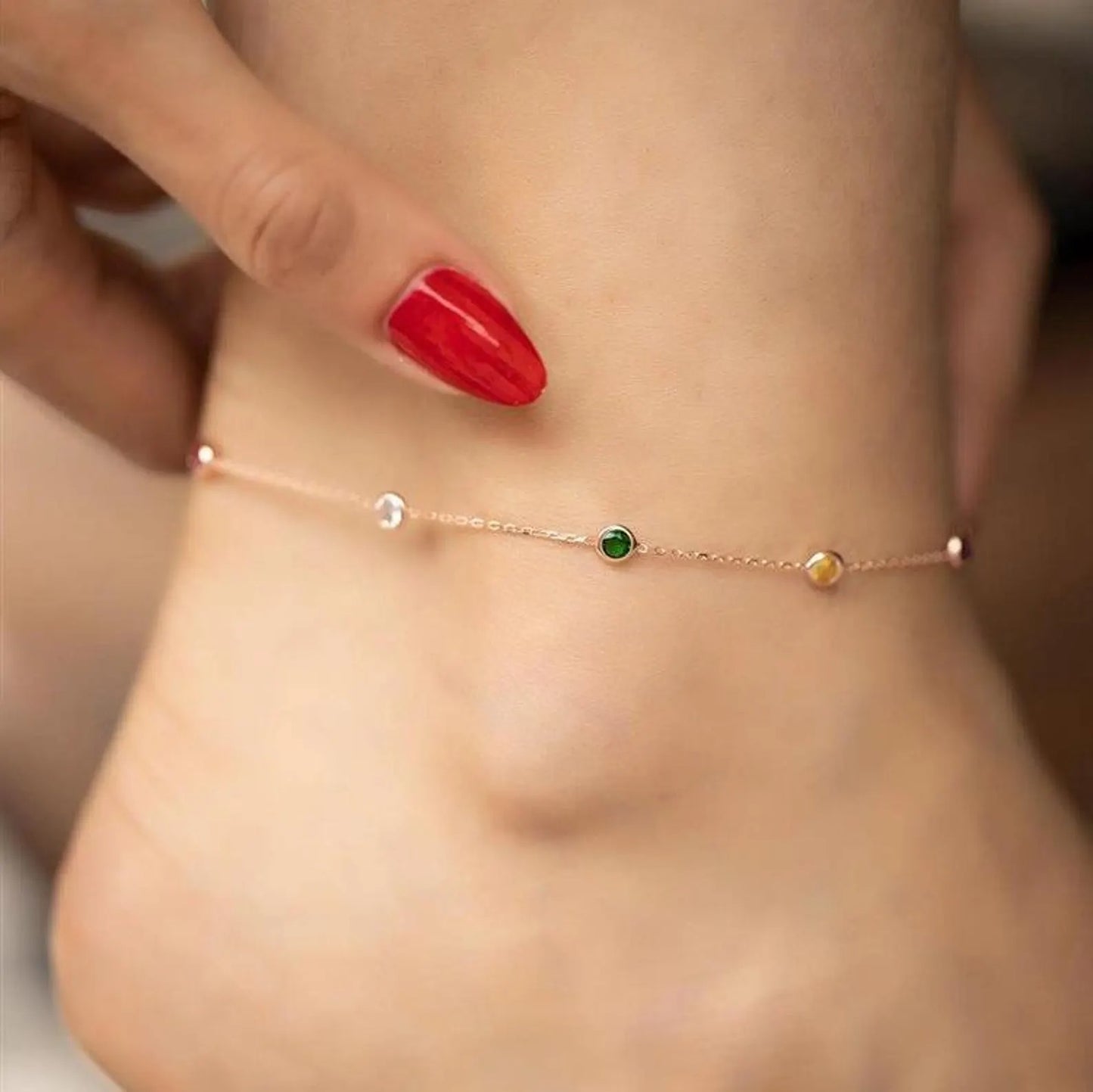 Beach 925 Silver Anklet