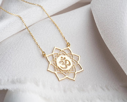 Om 925 Silver Necklace