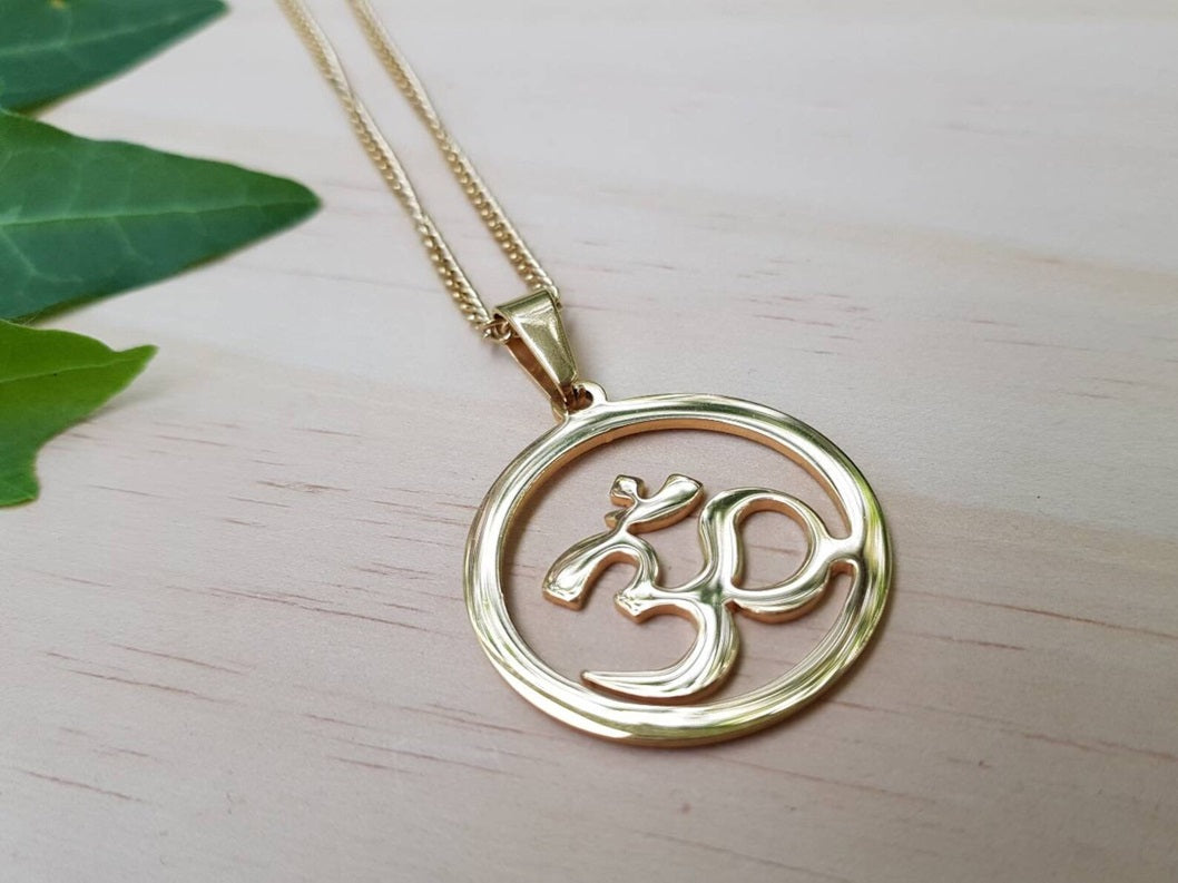 Om 925 Silver Necklace