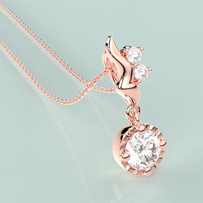 Classic Moissanite Diamond 925 Silver Necklace