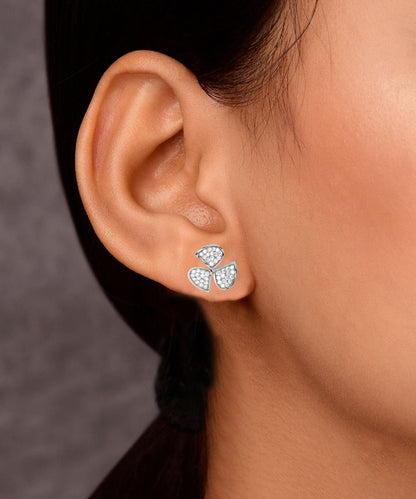 Zlure Moissanite Diamond 925 Silver Earring