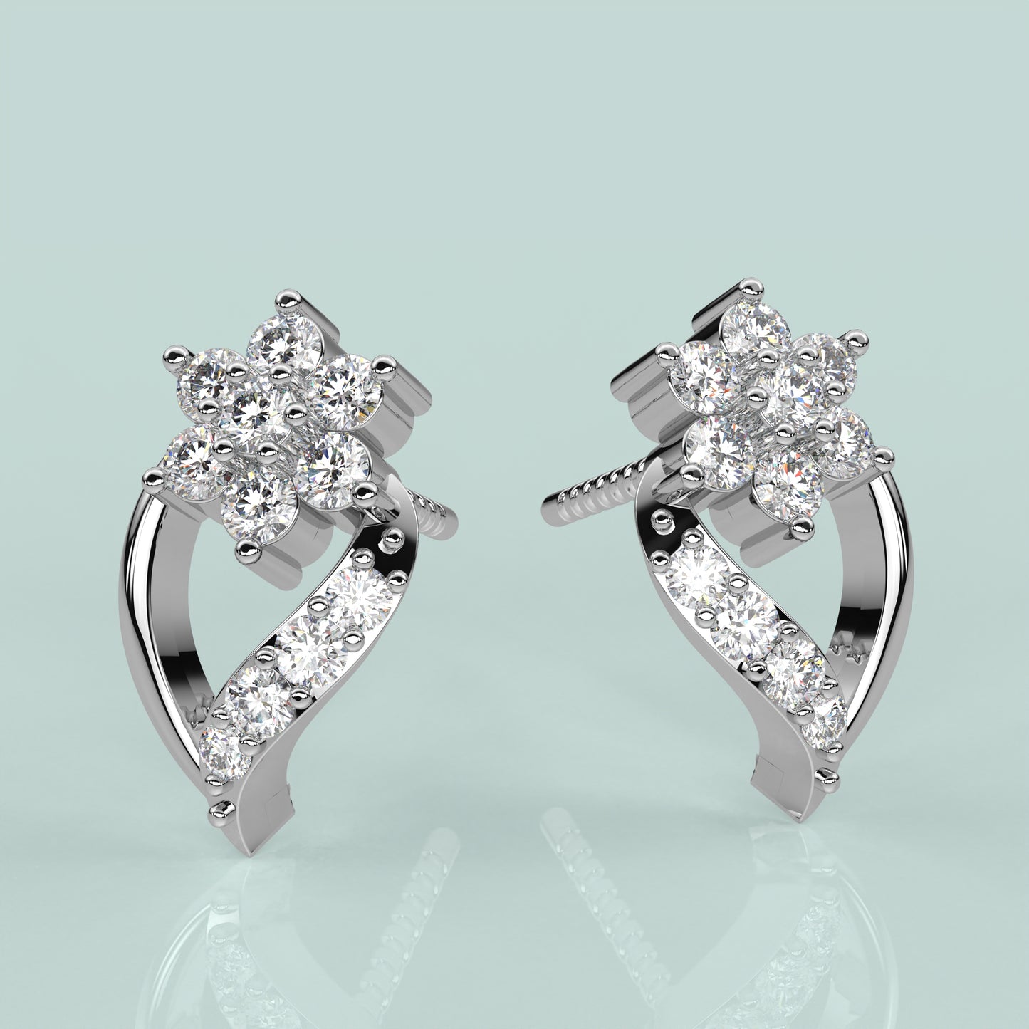 Ica Sterling Silver Earring