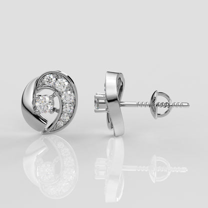 Rd Sterling Silver Earring