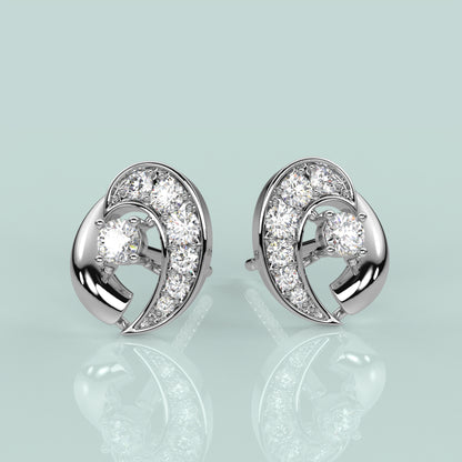 Rd Sterling Silver Earring
