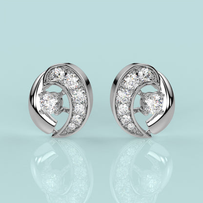 Rd Sterling Silver Earring