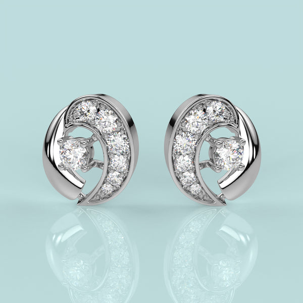 Rd Sterling Silver Earring