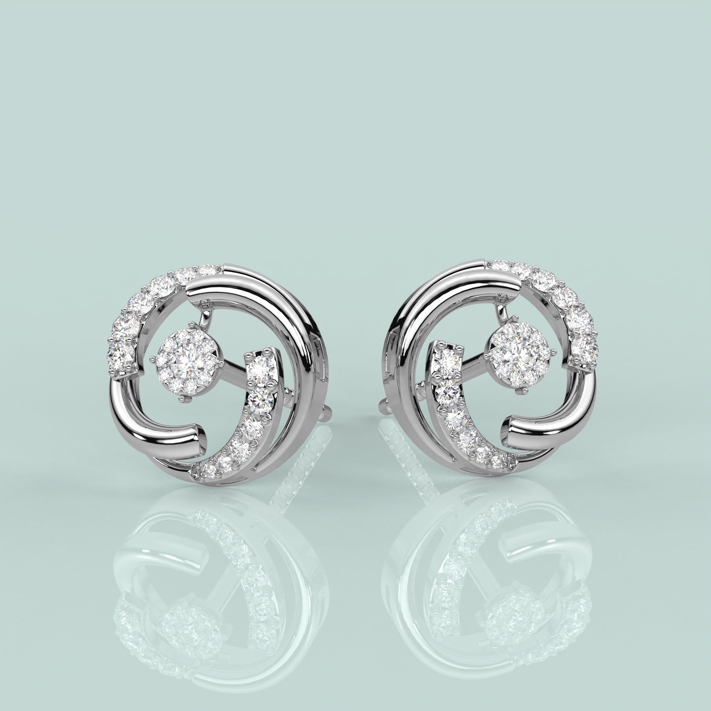 Floral beat 925 Silver Earring