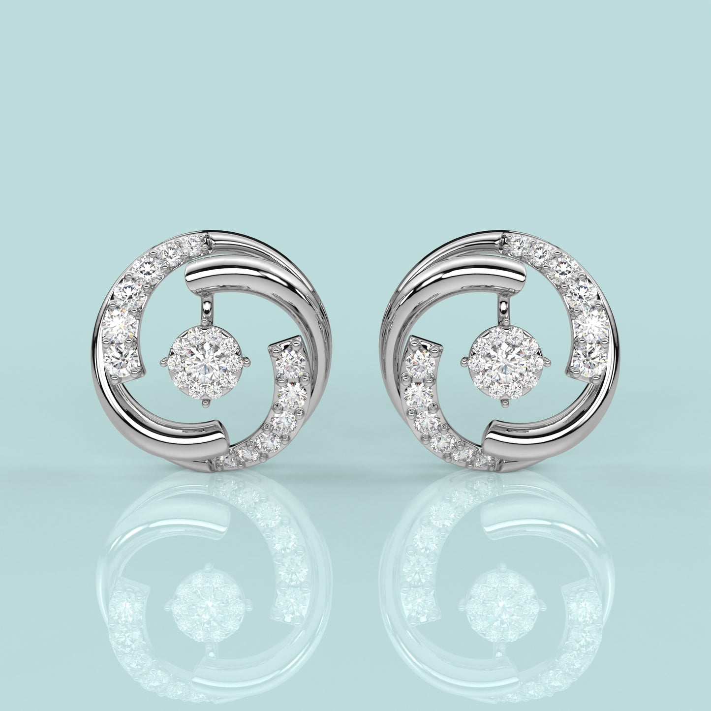 Floral beat 925 Silver Earring