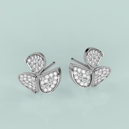 Zlure Moissanite Diamond 925 Silver Earring