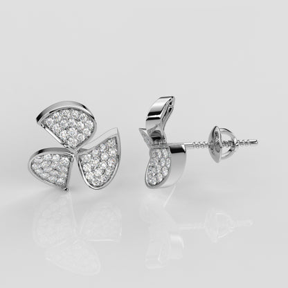 Zlure Moissanite Diamond 925 Silver Earring
