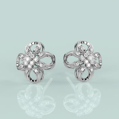 Hania Moissanite Diamond 925 Silver Earring