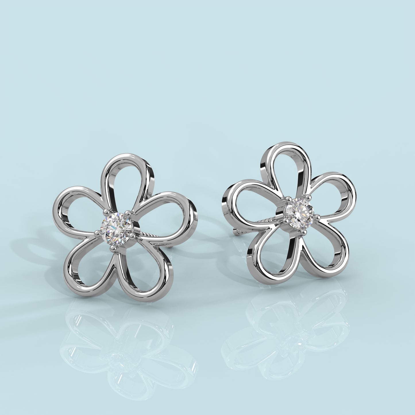 Sunflowers 925 Silver Earring