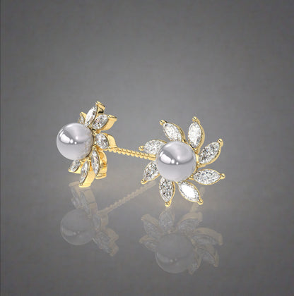 Jargis Moissanite Diamond 925 Silver Earring