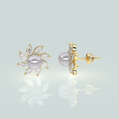 Jargis Moissanite Diamond 925 Silver Earring