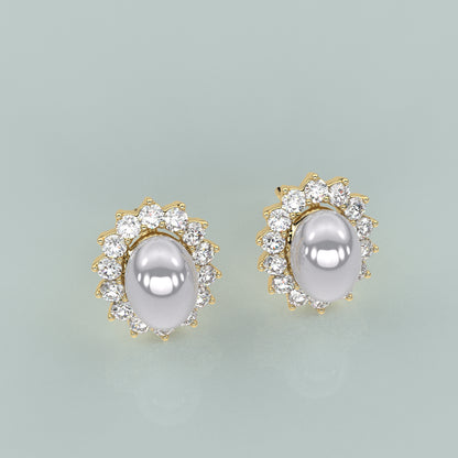 Isaac Moissanite Diamond 925 Silver Earring