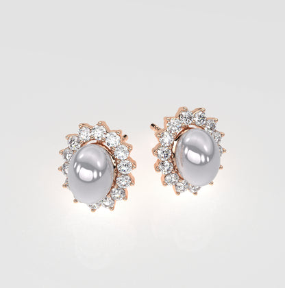 Isaac Moissanite Diamond 925 Silver Earring