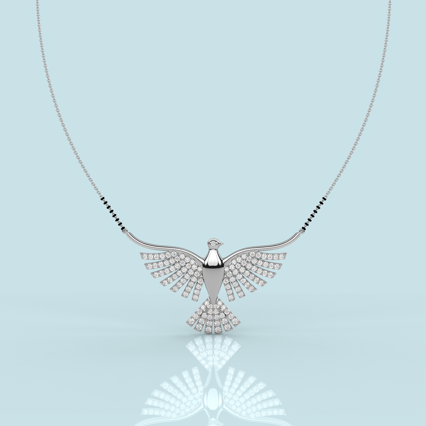 Phoenix animal 925 Silver Mangalsutra