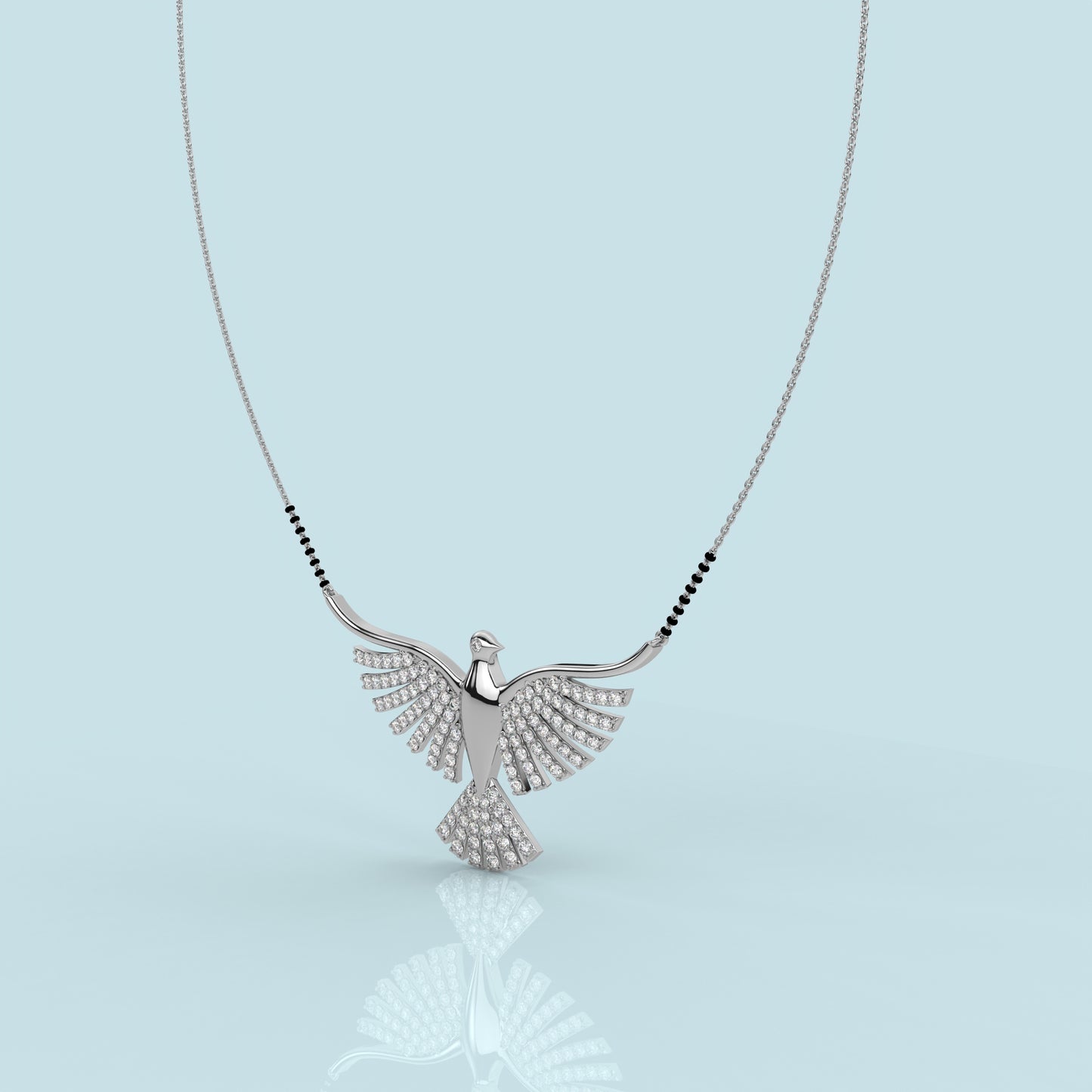 Phoenix animal 925 Silver Mangalsutra