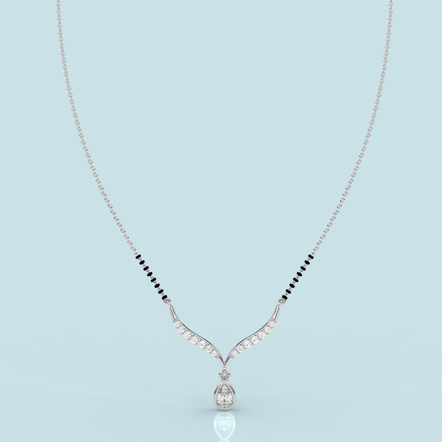 Trendy 925 Silver Mangalsutra