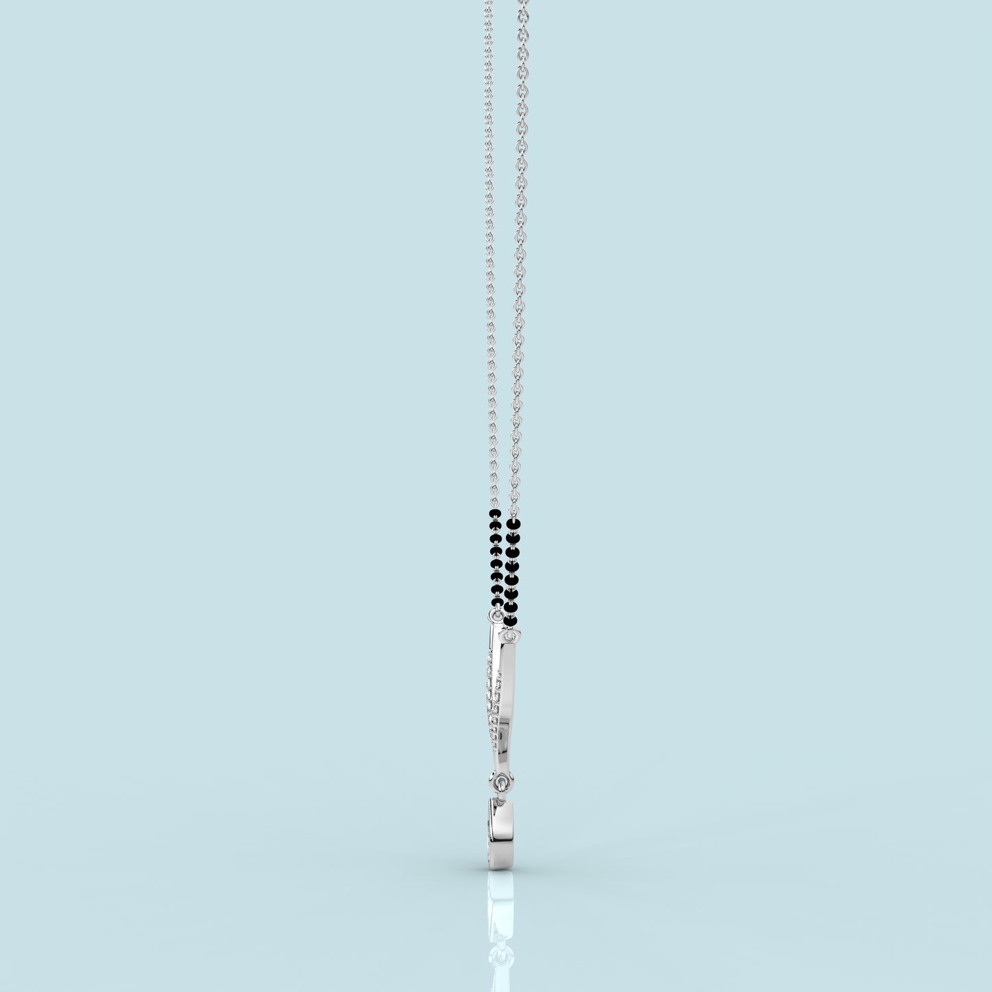 Trendy 925 Silver Mangalsutra