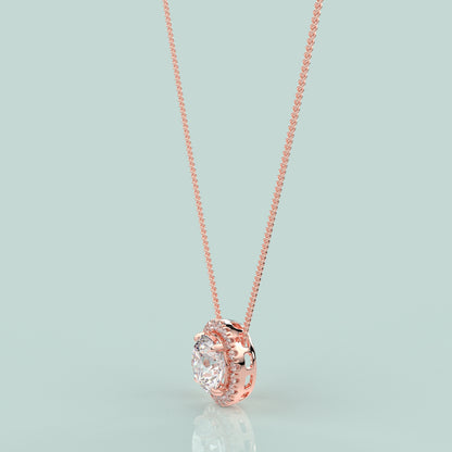 Nistra Moissanite Diamond 925 Silver Necklace