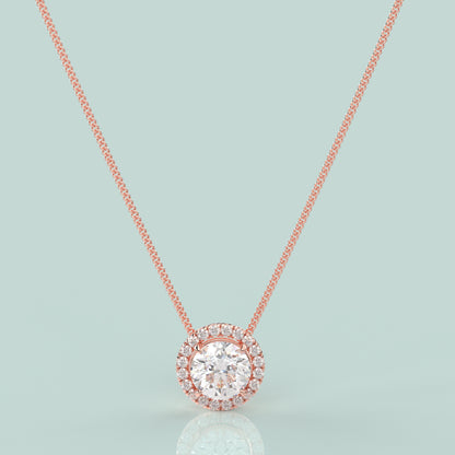 Nistra Moissanite Diamond 925 Silver Necklace