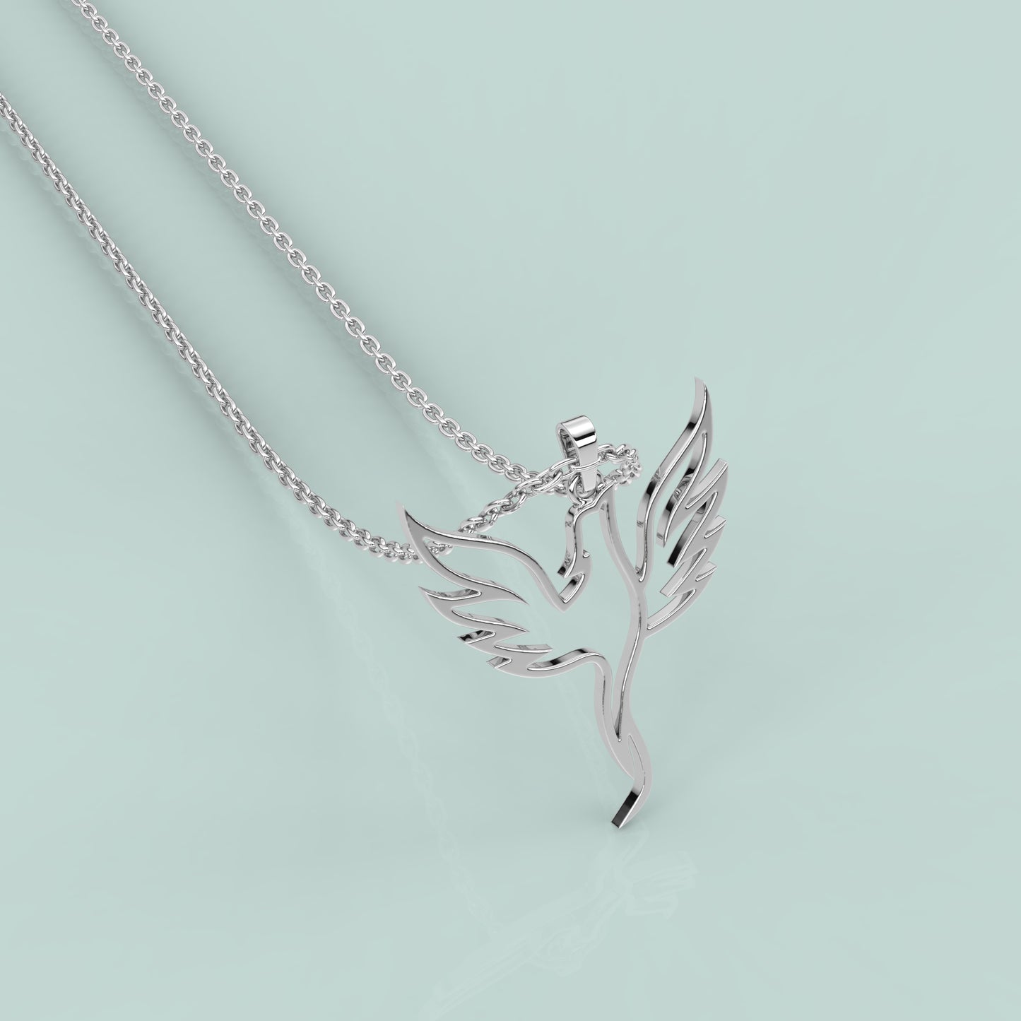 Eagle 925 Sterling Silver Necklace