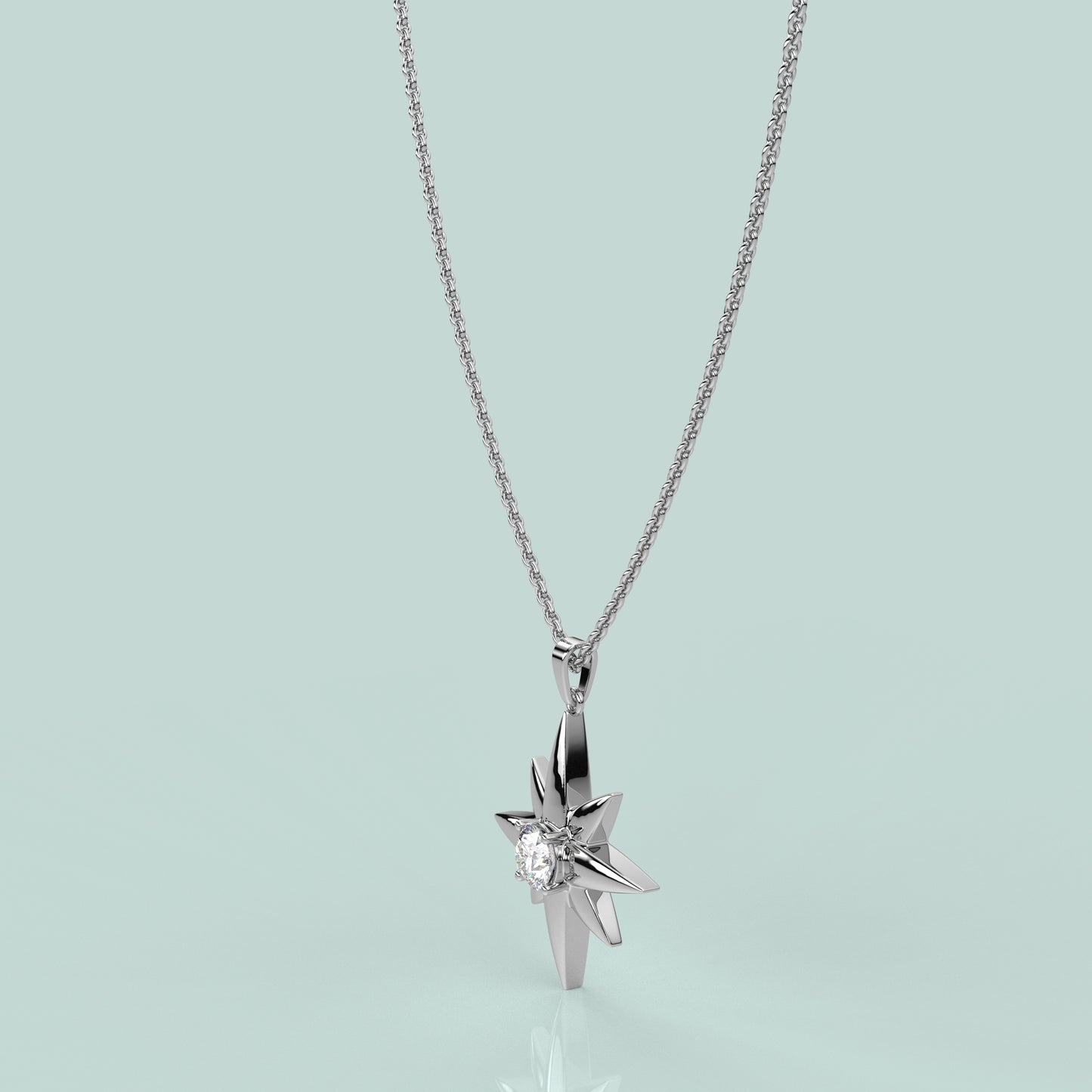 Star 925 Sterling Silver Necklace