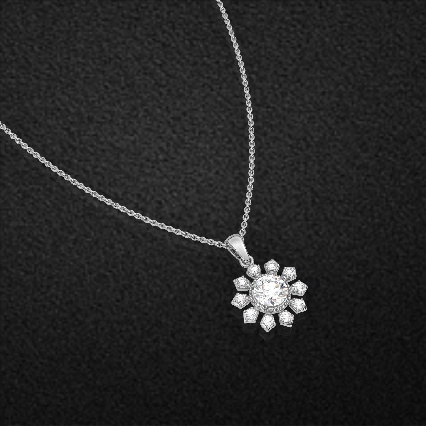 Celestial 925 Sterling Silver Necklace