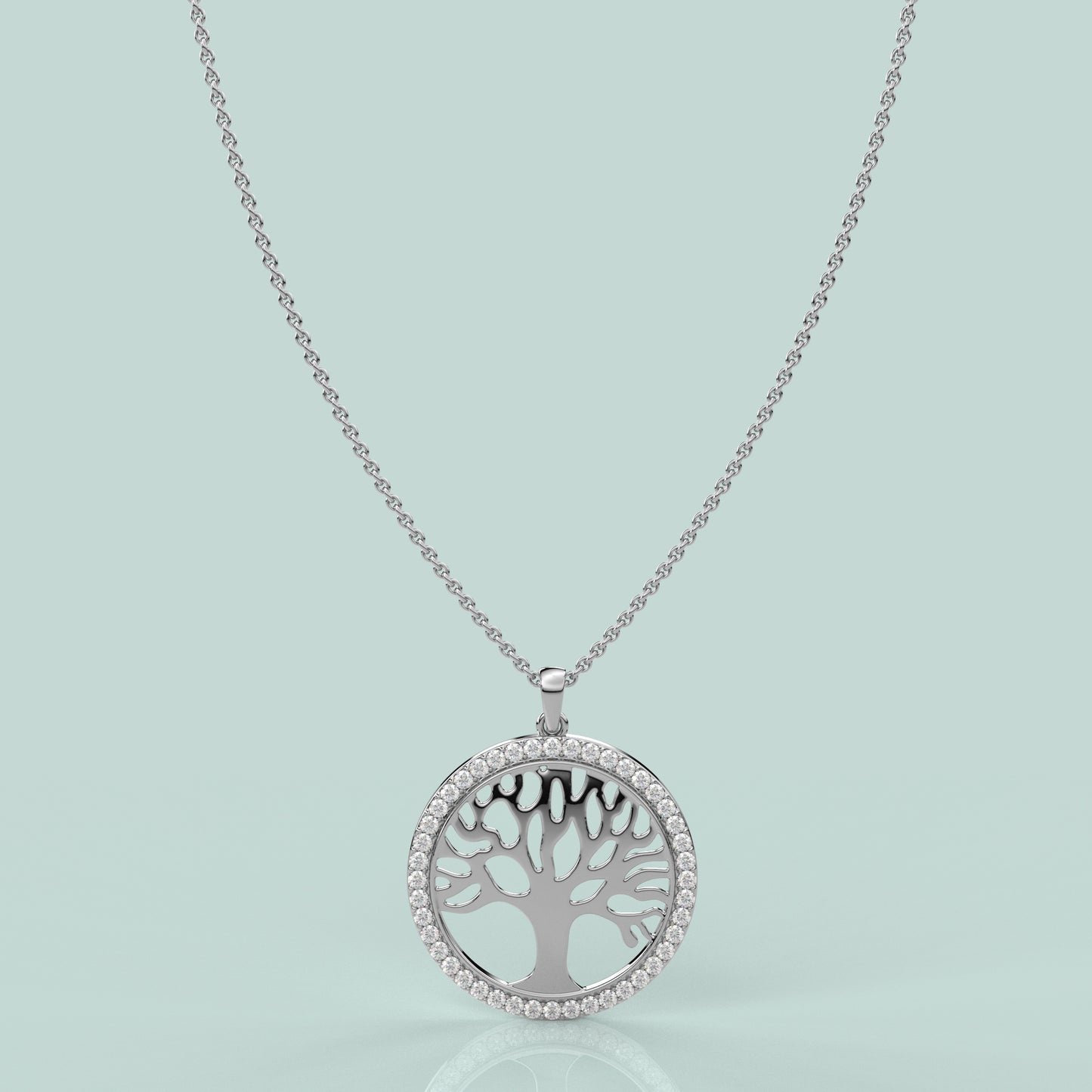 Tree of Life 925 Sterling Silver Necklace