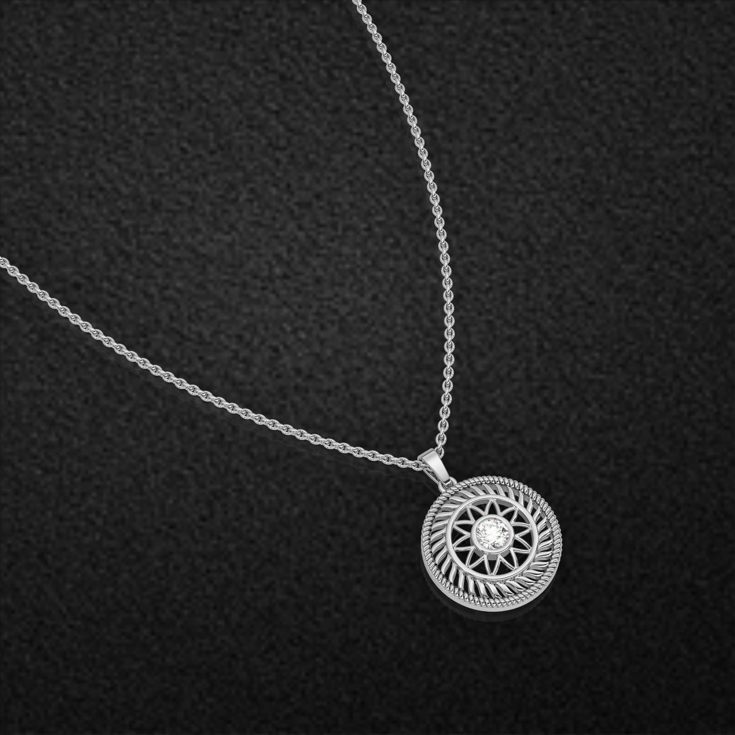 Celestial 925 Sterling Silver Necklace