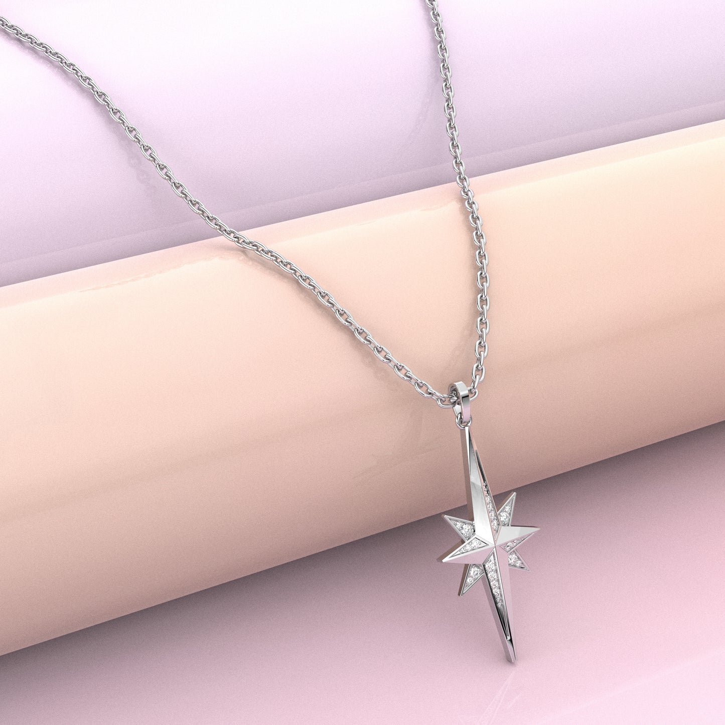 North Star 925 Sterling Silver Necklace