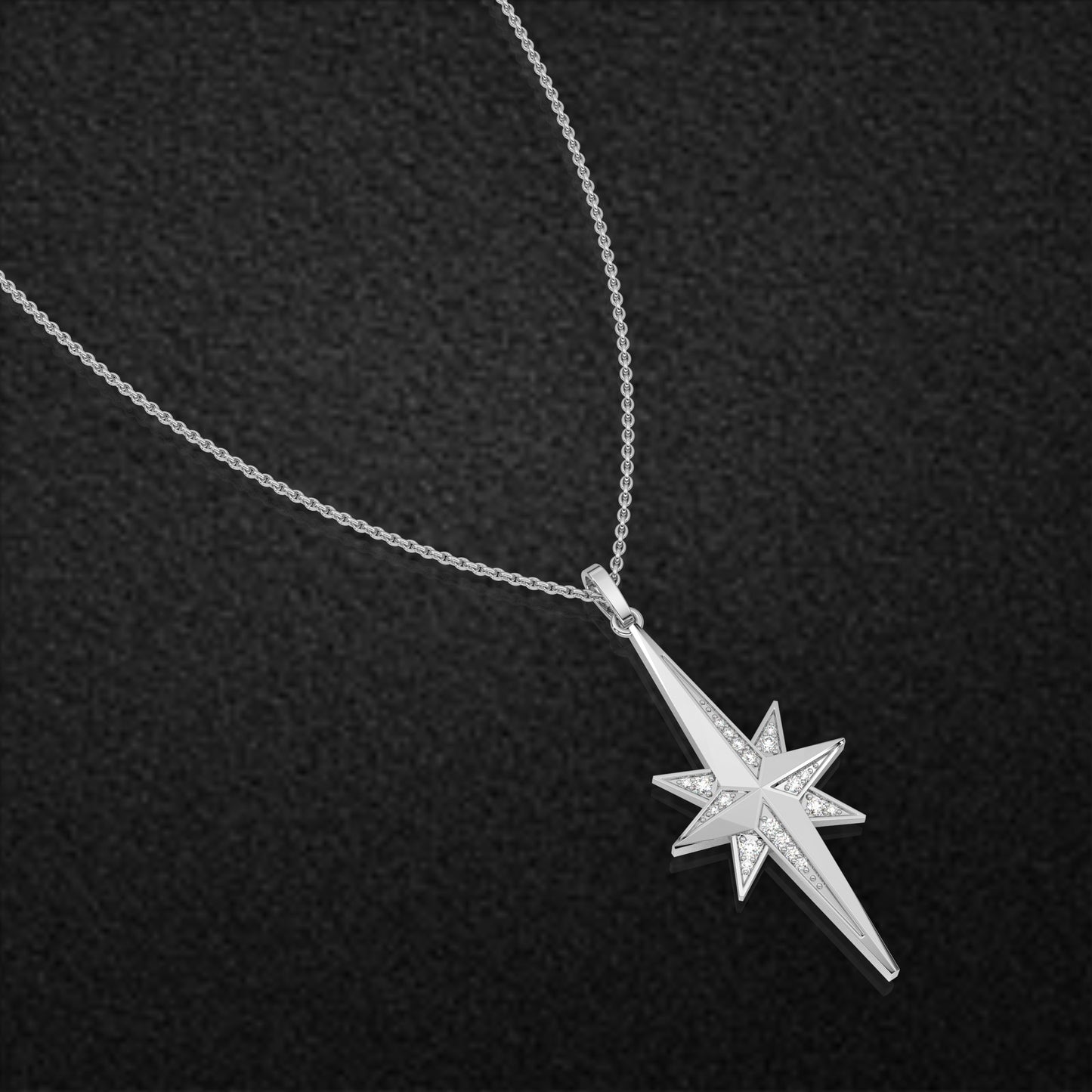 North Star 925 Sterling Silver Necklace