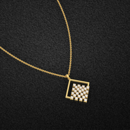 Farold Moissanite Diamond  925 Sterling Silver Necklace