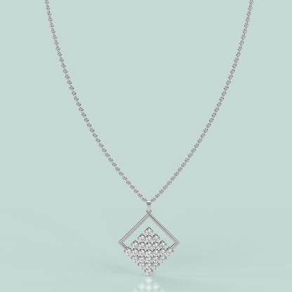 Farold Moissanite Diamond  925 Sterling Silver Necklace