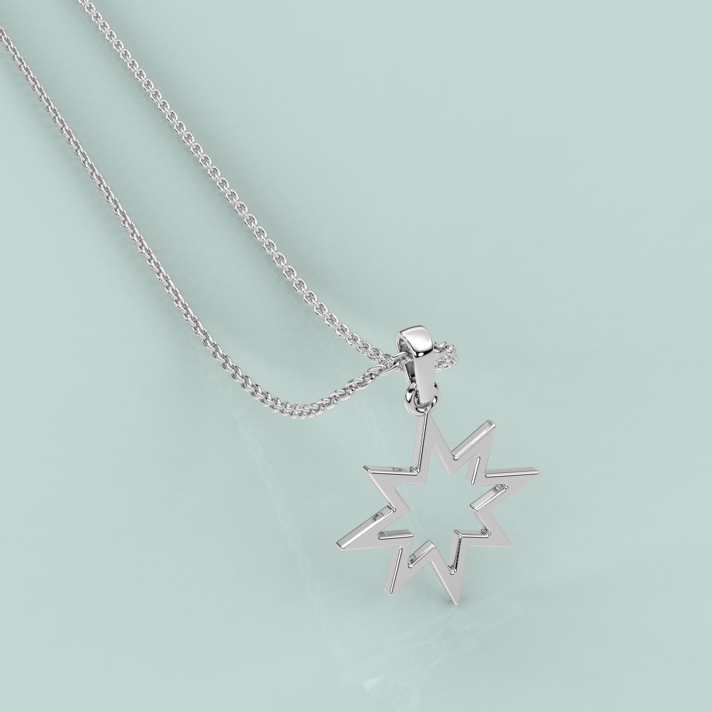 Star 925 Sterling Silver Pendant