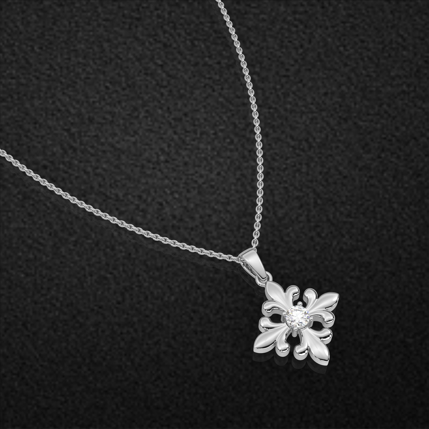 Flash 925 Sterling Silver Necklace