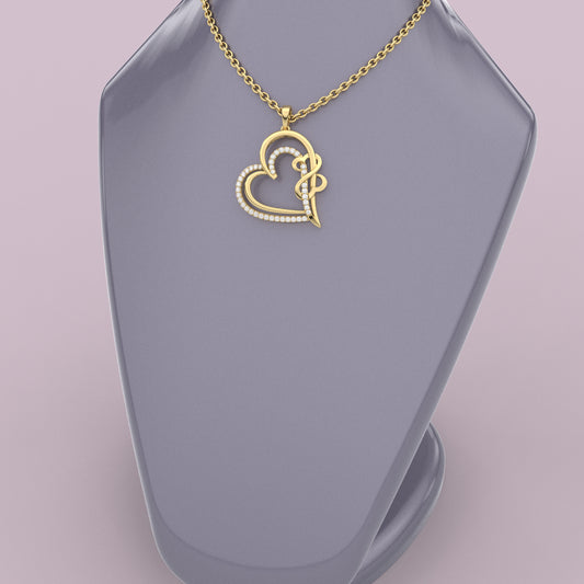 fabula Moissanite Diamond 925 Silver Necklace