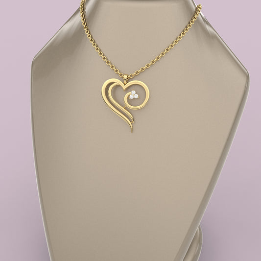 Bugs Moissanite Diamond 925 Silver Necklace