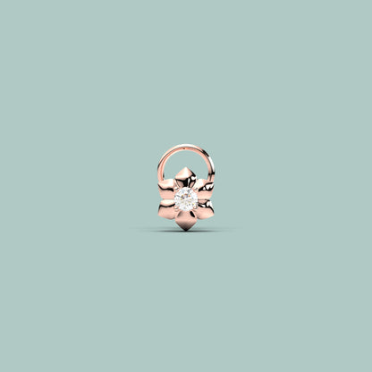 Pholix 925 Sterling Silver Nose Pin